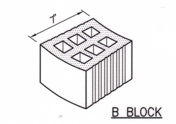 B Block Drawing